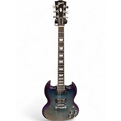 Used Gibson SG Modern Blueberry Fade Solid Body Electric Guitar