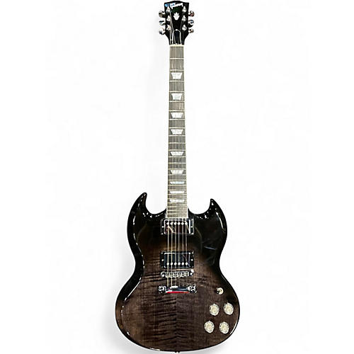 Used Gibson SG Modern Trans Black Solid Body Electric Guitar Trans Black