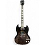 Used Gibson SG Modern Trans Black Solid Body Electric Guitar Trans Black