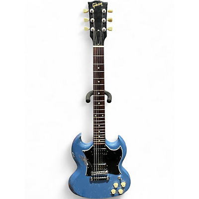 Used Gibson SG PATINA BLUE Solid Body Electric Guitar