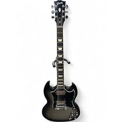 Used Gibson SG STANDARD Silverburst Solid Body Electric Guitar