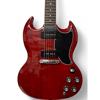 Used Gibson SG Special Trans Crimson Red Solid Body Electric Guitar