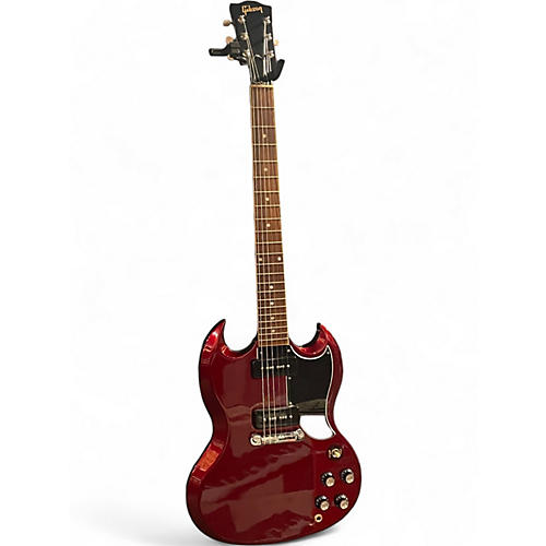 Used Gibson SG Special Vintage Sparkling Burgundy Solid Body Electric Guitar Vintage Sparkling Burgundy