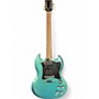Used Gibson SG Special blue teal Solid Body Electric Guitar blue teal
