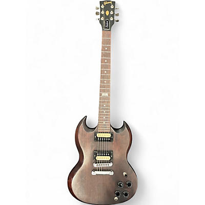Used Gibson SG Standard 120 Flat Black Solid Body Electric Guitar