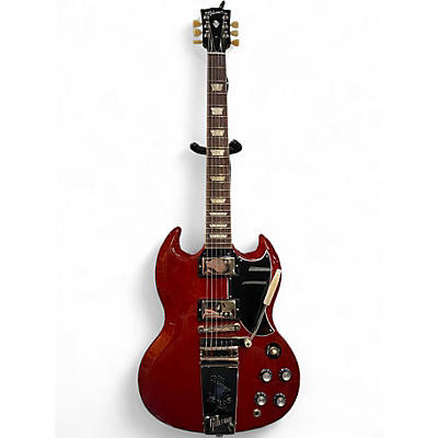 Used Gibson SG Standard 61 Maestro Vibrola Vintage Cherry Solid Body Electric Guitar
