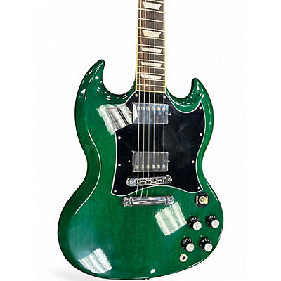 Used Gibson SG Standard Apple Green Solid Body Electric Guitar