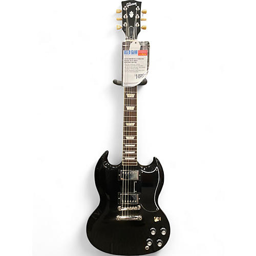 Gibson Used Gibson SG Standard Black Solid Body Electric Guitar Black