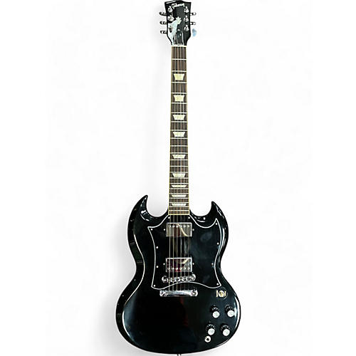 Gibson Used Gibson SG Standard Black Solid Body Electric Guitar Black