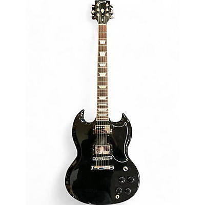 Used Gibson SG Standard Black Solid Body Electric Guitar