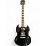 Used Gibson SG Standard Black Solid Body Electric Guitar Black