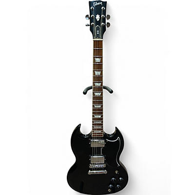 Used Gibson SG Standard Black Solid Body Electric Guitar