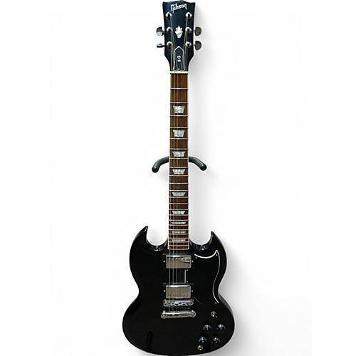 Used Gibson SG Standard Black Solid Body Electric Guitar Black