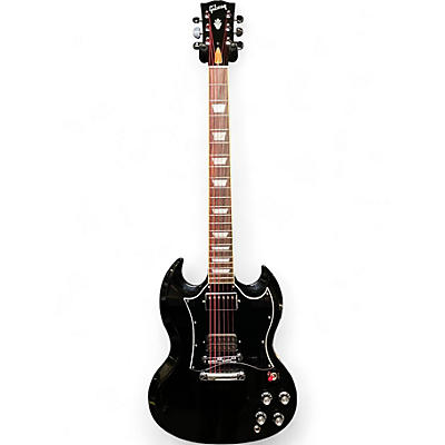 Used Gibson SG Standard Black Solid Body Electric Guitar