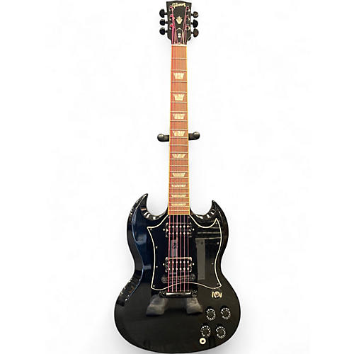 Used Gibson SG Standard Black Solid Body Electric Guitar Black