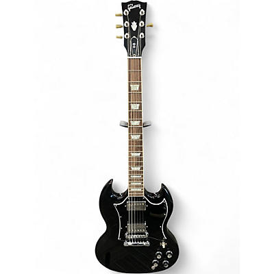 Used Gibson SG Standard Black Solid Body Electric Guitar