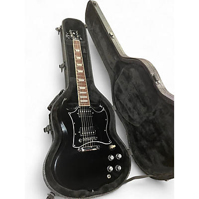 Used Gibson SG Standard Black Solid Body Electric Guitar