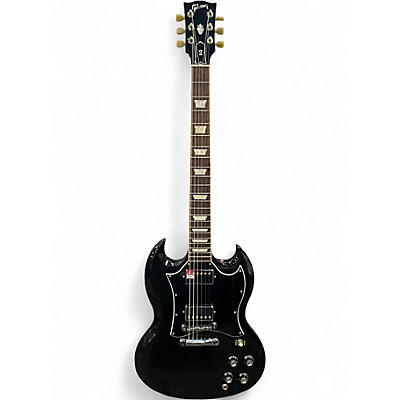Used Gibson SG Standard Black Solid Body Electric Guitar