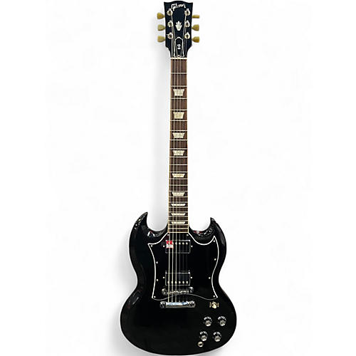 Used Gibson SG Standard Black Solid Body Electric Guitar Black