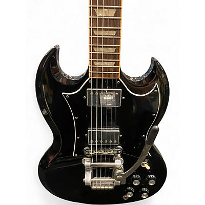 Used Gibson SG Standard Black Solid Body Electric Guitar