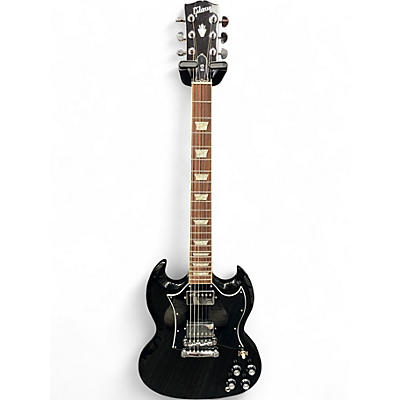 Used Gibson SG Standard Black Solid Body Electric Guitar