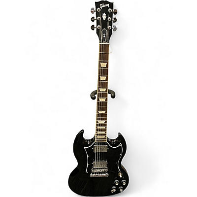 Used Gibson SG Standard Black Solid Body Electric Guitar