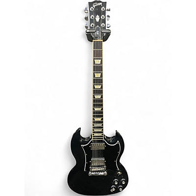 Used Gibson SG Standard Black Solid Body Electric Guitar