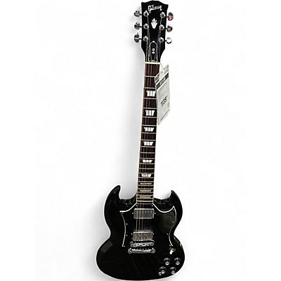Used Gibson SG Standard Black Solid Body Electric Guitar