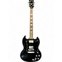 Used Gibson SG Standard Black Solid Body Electric Guitar Black