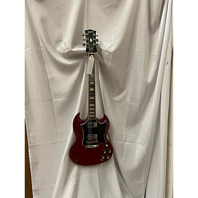 Gibson Used Gibson SG Standard Cherry Solid Body Electric Guitar