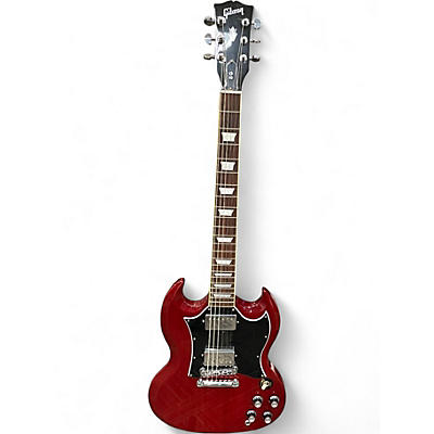 Used Gibson SG Standard Cherry Solid Body Electric Guitar