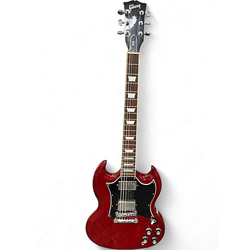 Used Gibson SG Standard Cherry Solid Body Electric Guitar Cherry