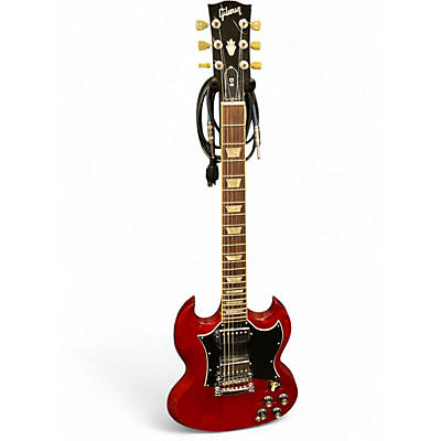 Used Gibson SG Standard Cherry Solid Body Electric Guitar