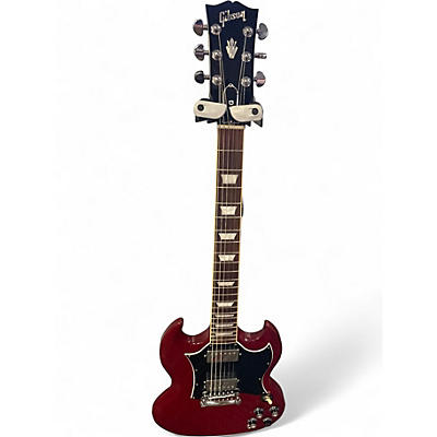 Used Gibson SG Standard Cherry Solid Body Electric Guitar