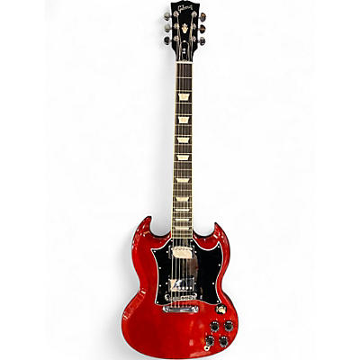 Used Gibson SG Standard Cherry Solid Body Electric Guitar