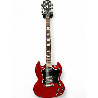 Used Gibson SG Standard Cherry Solid Body Electric Guitar