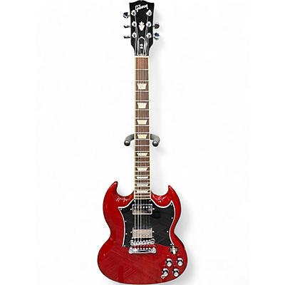 Used Gibson SG Standard Cherry Solid Body Electric Guitar