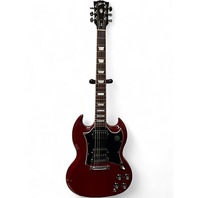 Used Gibson SG Standard Cherry Solid Body Electric Guitar