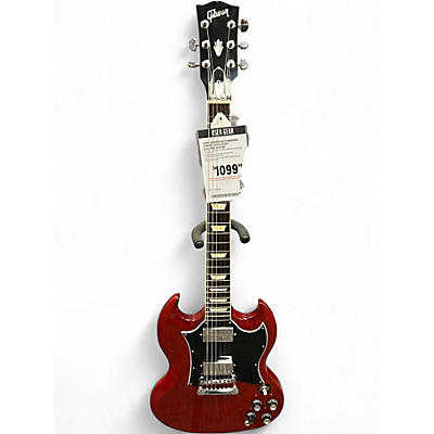 Used Gibson SG Standard Cherry Solid Body Electric Guitar