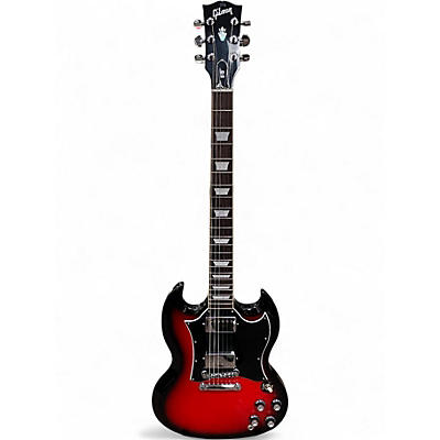 Used Gibson SG Standard Crimson Red Burst Solid Body Electric Guitar