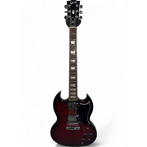 Gibson Used Gibson SG Standard Dark Cherry Burst Solid Body Electric Guitar Dark Cherry Burst