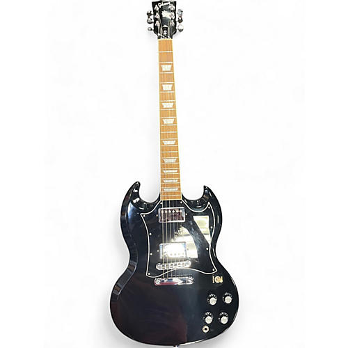 Gibson Used Gibson SG Standard Ebony Solid Body Electric Guitar Ebony