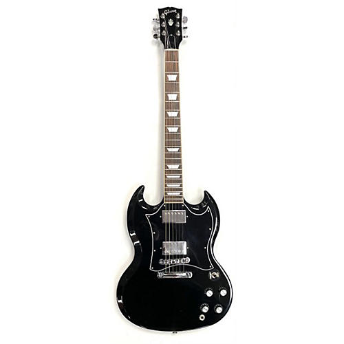 Gibson Used Gibson SG Standard Ebony Solid Body Electric Guitar Ebony