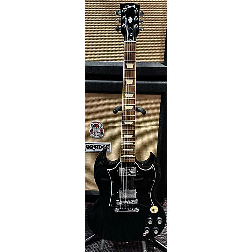 Gibson Used Gibson SG Standard Ebony Solid Body Electric Guitar Ebony