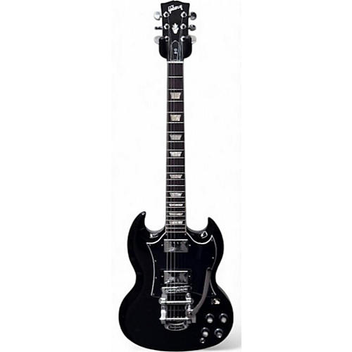 Used Gibson SG Standard Ebony Solid Body Electric Guitar Ebony