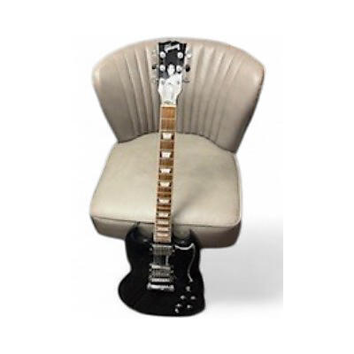 Used Gibson SG Standard Ebony Solid Body Electric Guitar