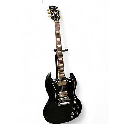 Used Gibson SG Standard Ebony Solid Body Electric Guitar