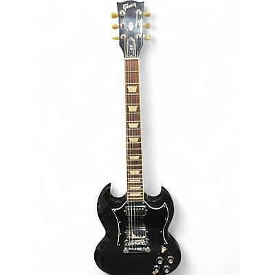 Used Gibson SG Standard Ebony Solid Body Electric Guitar
