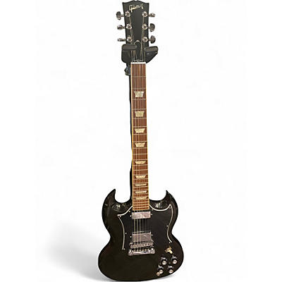 Used Gibson SG Standard Ebony Solid Body Electric Guitar
