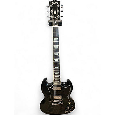 Used Gibson SG Standard Ebony Solid Body Electric Guitar